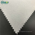 High quality OEKO woven fusible interlining tricot knitted woven fusible interlining pa double dot fusing polyester interlining